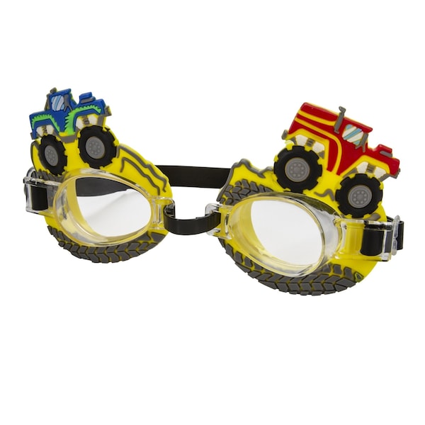 Mud Monster Yellow Child Goggles